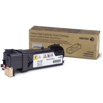 Alkuperäinen keltainen toner Xerox 6128MFP - Enintään 2500 sivua Alkuperäinen keltainen toner Xerox 6128MFP - Enintään 2500 sivua