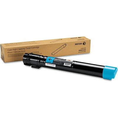 Xerox Cyan High Capacity Toner Cartridge - Toner cartridge for Xerox Phaser 7500 Xerox Cyan High Capacity Toner Cartridge - Toner cartridge for Xerox Phaser 7500