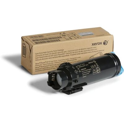Toner Cyan Xerox 106R03690 - Alta Capacità - per Phaser 6510 & WorkCentre 6515 Toner Cyan Xerox 106R03690 - Alta Capacità - per Phaser 6510 & WorkCentre 6515