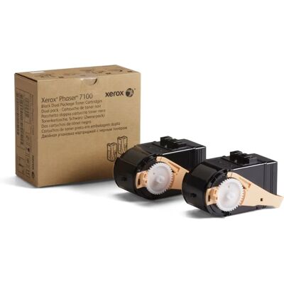 Cartuccia toner nera Xerox - 106R02605 - Confezione doppia per Phaser 7100 Cartuccia toner nera Xerox - 106R02605 - Confezione doppia per Phaser 7100
