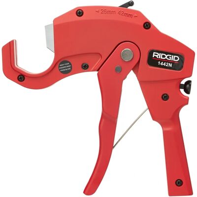 RIDGID 1442N Kunststoffrohrschere mit Ergonomischen Griffen - Rohrschneider RIDGID 1442N Kunststoffrohrschere mit Ergonomischen Griffen - Rohrschneider