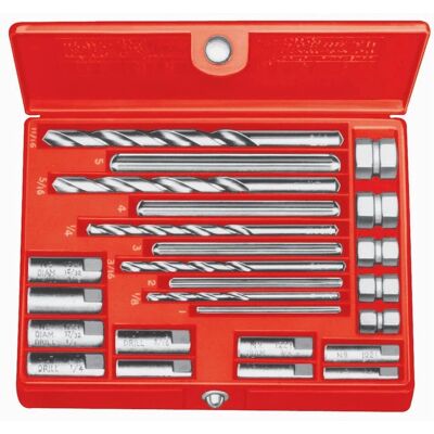 RIDGID 35585 10 Skruvutdragare Set - Effektiv borttagning av brända skruvar RIDGID 35585 10 Skruvutdragare Set - Effektiv borttagning av brända skruvar