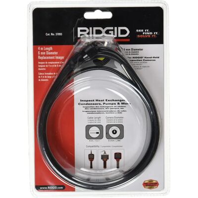 RIDGID 37093 Inspektionskamera - 6mm Kopf, 4m Kabel, Micro Systeme RIDGID 37093 Inspektionskamera - 6mm Kopf, 4m Kabel, Micro Systeme