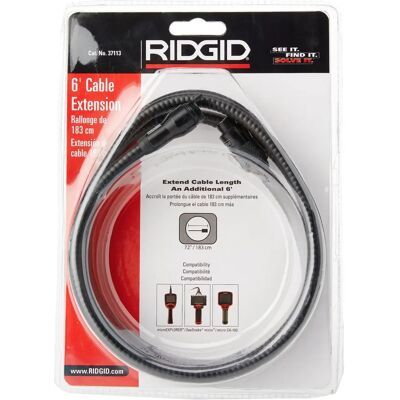 Ridgid 37113 Micro Extension Cable - Inspection Camera Accessory Ridgid 37113 Micro Extension Cable - Inspection Camera Accessory