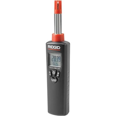 RIDGID HM-100 Mikro Luftfugtigheds- og Temperaturmåler - Luftfugtighed & Temperatur RIDGID HM-100 Mikro Luftfugtigheds- og Temperaturmåler - Luftfugtighed & Temperatur