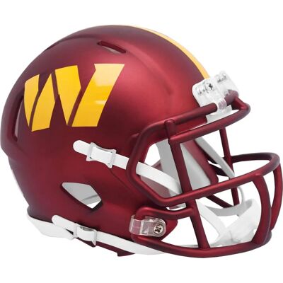 Riddell Speed Mini Football Helmet - NFL Washington Commanders Rubin Riddell Speed Mini Football Helmet - NFL Washington Commanders Rubin