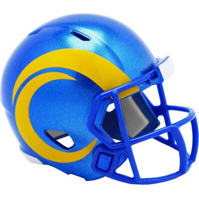 Casque de football Riddell Speed Pocket - Los Angeles Rams 2020 - Casque de football - Publicité Casque de football Riddell Speed Pocket - Los Angeles Rams 2020 - Casque de football - Publicité