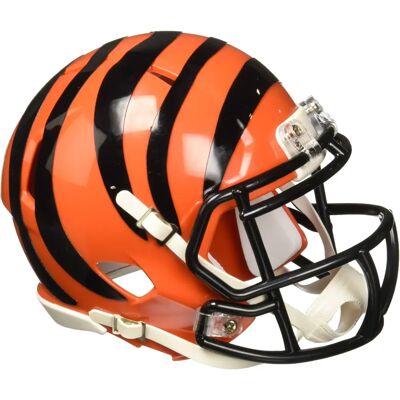 Casque de football mini Riddell Bengals - Vitesse NFL - Publicité Casque de football mini Riddell Bengals - Vitesse NFL - Publicité