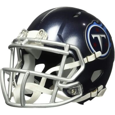 Riddell Casque mini football Marine - NFL Speed Tenn-Titans - Publicité Riddell Casque mini football Marine - NFL Speed Tenn-Titans - Publicité