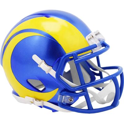Riddell Los Angeles Rams Mini Fotbollshjälm - NFL 2020 Royal Riddell Los Angeles Rams Mini Fotbollshjälm - NFL 2020 Royal