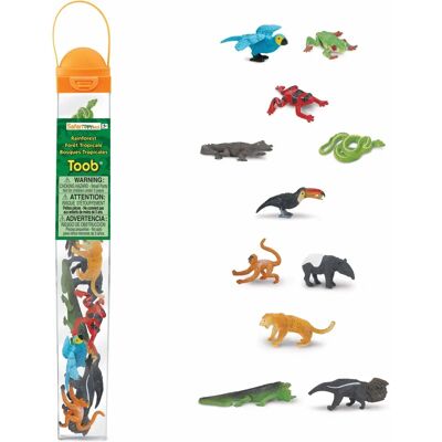 Safari Ltd Regenwald Toob - Spielzeugfiguren Safari Ltd Regenwald Toob - Spielzeugfiguren