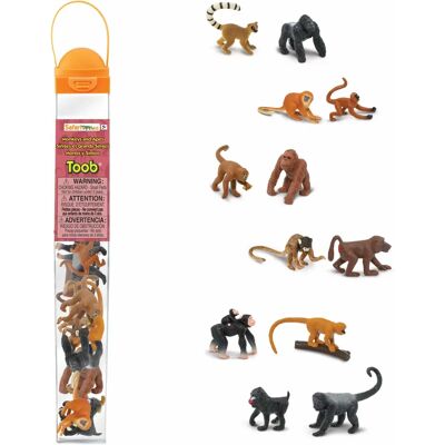 Safari Ltd. Małpy i Naczelne TOOB - 12 Figurki Safari Ltd. Małpy i Naczelne TOOB - 12 Figurki