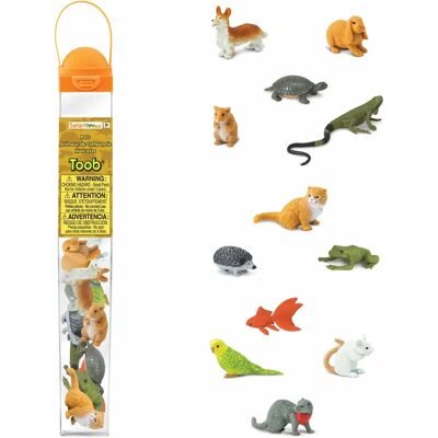 Safari Ltd Toob Animaux Domestiques - Figurines, 12 Pièces - Publicité Safari Ltd Toob Animaux Domestiques - Figurines, 12 Pièces - Publicité