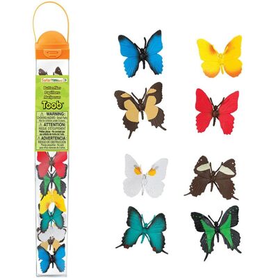 Safari Ltd TOOB de Papillons - Figurines Réalistes pour Enfants - Publicité Safari Ltd TOOB de Papillons - Figurines Réalistes pour Enfants - Publicité