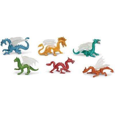 Safari Ltd Dragons Toob - Figurines Miniatures Collectibles - Publicité Safari Ltd Dragons Toob - Figurines Miniatures Collectibles - Publicité