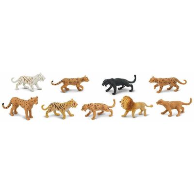 Safari Ltd Big Cats Toob - Djurfigurer för utbildning och lek Safari Ltd Big Cats Toob - Djurfigurer för utbildning och lek