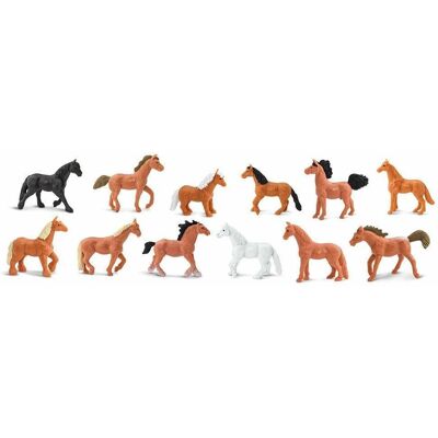 Safari Ltd Pferde Toob - Sammlung mit Pferdefiguren Safari Ltd Pferde Toob - Sammlung mit Pferdefiguren