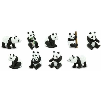 Safari Ltd Panda Miniaturen - Pandas TOOB - Speelgoedfiguur Set Safari Ltd Panda Miniaturen - Pandas TOOB - Speelgoedfiguur Set