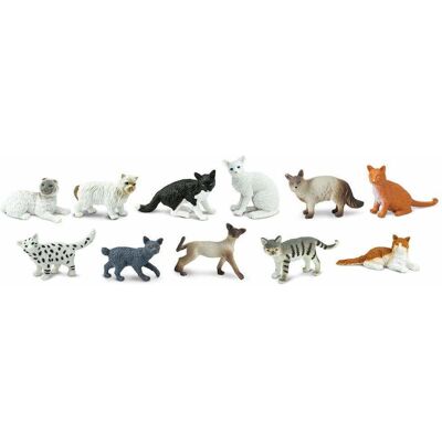 Safari Ltd Hauskatzen Toob - Spielzeugfiguren Safari Ltd Hauskatzen Toob - Spielzeugfiguren