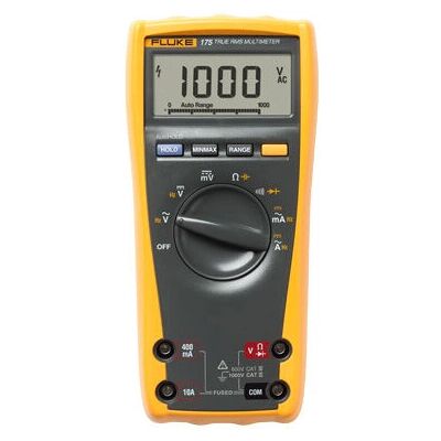 Fluke 175 True RMS Multimeter - Kompakt, CAT III 300V Fluke 175 True RMS Multimeter - Kompakt, CAT III 300V