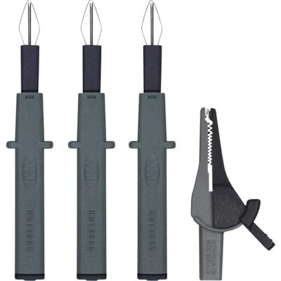 Set di cavi di sicurezza Beha Amprobe 1324D - Punta di prova 4 mm Set di cavi di sicurezza Beha Amprobe 1324D - Punta di prova 4 mm