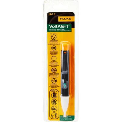 Tester di Tensione Senza Contatto Fluke 1AC II - Rilevatore di Tensione - CAT IV Tester di Tensione Senza Contatto Fluke 1AC II - Rilevatore di Tensione - CAT IV
