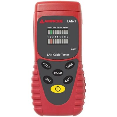 Beha Amprobe LAN-1 Netzwerkkabeltester - Messgerät für Netzwerke Beha Amprobe LAN-1 Netzwerkkabeltester - Messgerät für Netzwerke