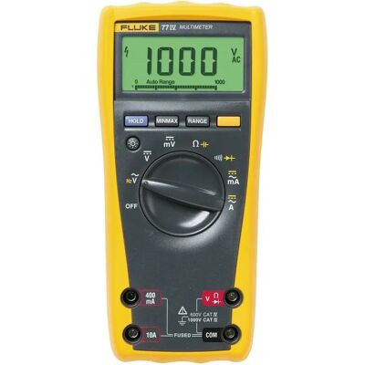 Fluke 77-4/EUR Multimeter - Digital AC/DC Volt Ohm Frequenz 6000 Anzeigen Fluke 77-4/EUR Multimeter - Digital AC/DC Volt Ohm Frequenz 6000 Anzeigen
