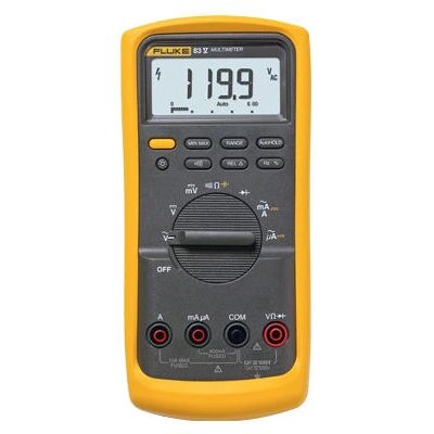 Fluke 83V Multimeter - Digital, True RMS, CAT III 1000V Fluke 83V Multimeter - Digital, True RMS, CAT III 1000V