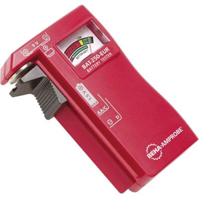 Tester batterie Beha Amprobe BAT-250-EUR - Analogico, 9V, Portatile Tester batterie Beha Amprobe BAT-250-EUR - Analogico, 9V, Portatile