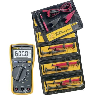 Multimetro Fluke FLK115/TLK-225-1 - Digitale CAT III 600 V - 6000 punti Multimetro Fluke FLK115/TLK-225-1 - Digitale CAT III 600 V - 6000 punti