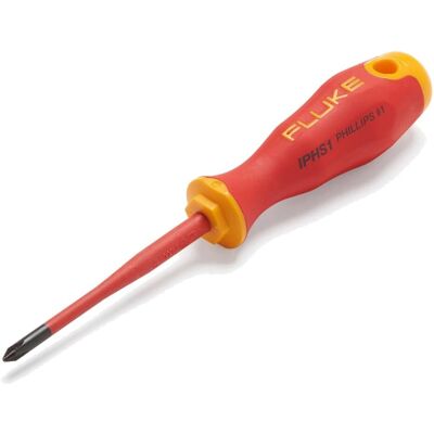 Fluke Iphs1 Insulated Cross-Head Screwdriver - Insulated screwdriver Fluke Iphs1 Insulated Cross-Head Screwdriver - Insulated screwdriver