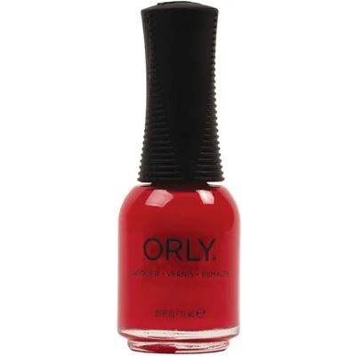 Orly Lacquer Rouge Haute - Vernis à Ongles - Publicité Orly Lacquer Rouge Haute - Vernis à Ongles - Publicité