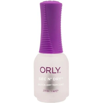 Orly Sec'N Dry Topcoat - Finisaj Protectoare cu Uscare Rapidă Orly Sec'N Dry Topcoat - Finisaj Protectoare cu Uscare Rapidă