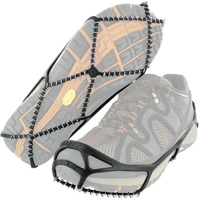 Yaktrax Walker - Stahl Schwarz Klein Schneekrallen Yaktrax Walker - Stahl Schwarz Klein Schneekrallen