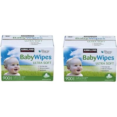 Kirkland Signature - DGgwRN - 900 wipes - Baby Wipes Kirkland Signature - DGgwRN - 900 wipes - Baby Wipes