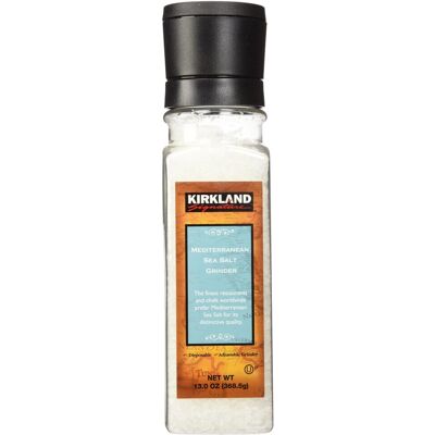 Kirkland Signature - Mediterranean Sea Salt - 13 oz - Salt Grinder Kirkland Signature - Mediterranean Sea Salt - 13 oz - Salt Grinder