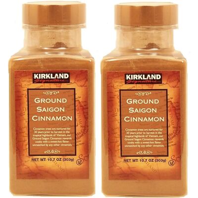 Kirkland Signature Ground Saigon Cinnamon - 2 Pack 303g Kirkland Signature Ground Saigon Cinnamon - 2 Pack 303g