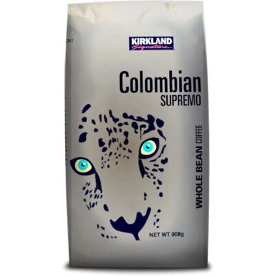 Kirkland Signature - Colombian Supremo - Whole Bean - Coffee Kirkland Signature - Colombian Supremo - Whole Bean - Coffee