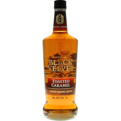 Black Velvet Toasted Caramel - Whisky met Geroosterd Karamel - 35% Vol. Black Velvet Toasted Caramel - Whisky met Geroosterd Karamel - 35% Vol.