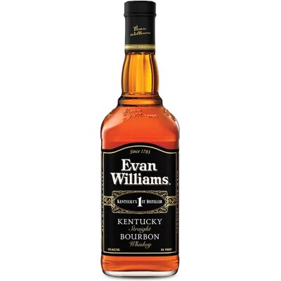 Evan Williams Black Label Kentucky Straight Bourbon Whiskey - Whisky / Bourbon Whiskey - Publicité Evan Williams Black Label Kentucky Straight Bourbon Whiskey - Whisky / Bourbon Whiskey - Publicité