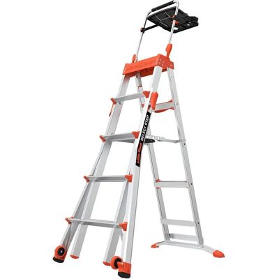 LITTLE GIANT LIG-15125 - Échelle extensible - Select Step 5-8 AirDeck - Publicité LITTLE GIANT LIG-15125 - Échelle extensible - Select Step 5-8 AirDeck - Publicité