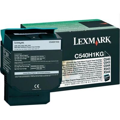 Lexmark - C540H1KG - Noir - Toner cartouche - Publicité Lexmark - C540H1KG - Noir - Toner cartouche - Publicité