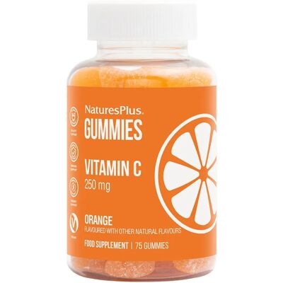 Nature's Plus Vitamin C Gummies Orange - 125 mg Variant Nature's Plus Vitamin C Gummies Orange - 125 mg Variant