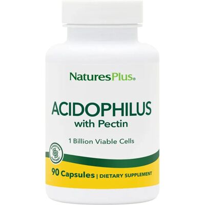 NaturesPlus Acidophilus 90 capsules - Probiotic Supplement NaturesPlus Acidophilus 90 capsules - Probiotic Supplement