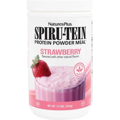 Natures Plus Spiru-Tein Fresa - Batido Sustituto de Comida Natures Plus Spiru-Tein Fresa - Batido Sustituto de Comida