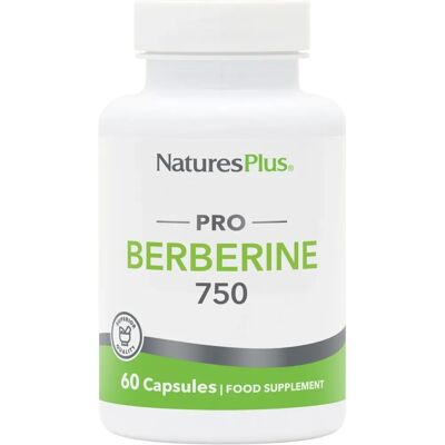 Nature's Plus PRO Berberine 750mg Κάψουλες - Συμπλήρωμα Nature's Plus PRO Berberine 750mg Κάψουλες - Συμπλήρωμα