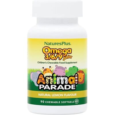 Nature's Plus Omega 3/6/9 Junior - Limón - Suplemento Dietético Nature's Plus Omega 3/6/9 Junior - Limón - Suplemento Dietético