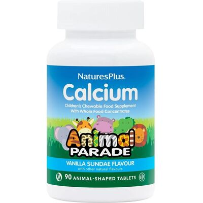 Tabletas de Calcio Animal Parade de Nature's Plus (90 piezas) Tabletas de Calcio Animal Parade de Nature's Plus (90 piezas)