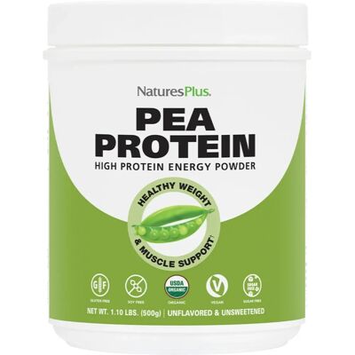 Natures Plus Proteína de Guisante Orgánica - Proteína, Vegana, Sin Gluten Natures Plus Proteína de Guisante Orgánica - Proteína, Vegana, Sin Gluten